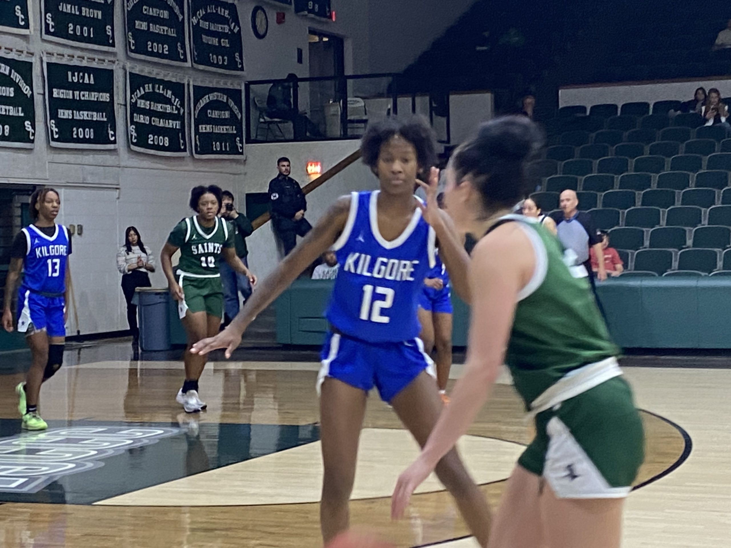 Lady Saints End 2023 with a Win Over Kilgore