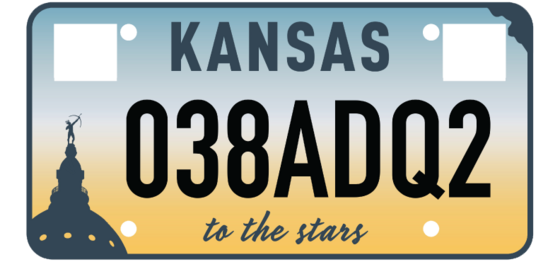 Governor Kelly Announces New License Plate Design After Nearly 270K Votes Cast
