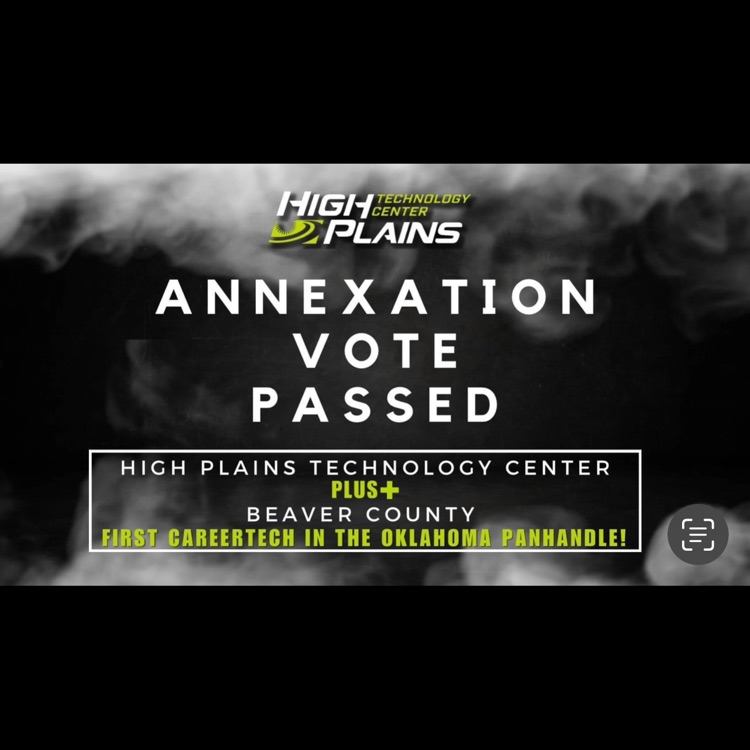 Voters Have Approved Beaver County/High Plains Technology Center Annexation.