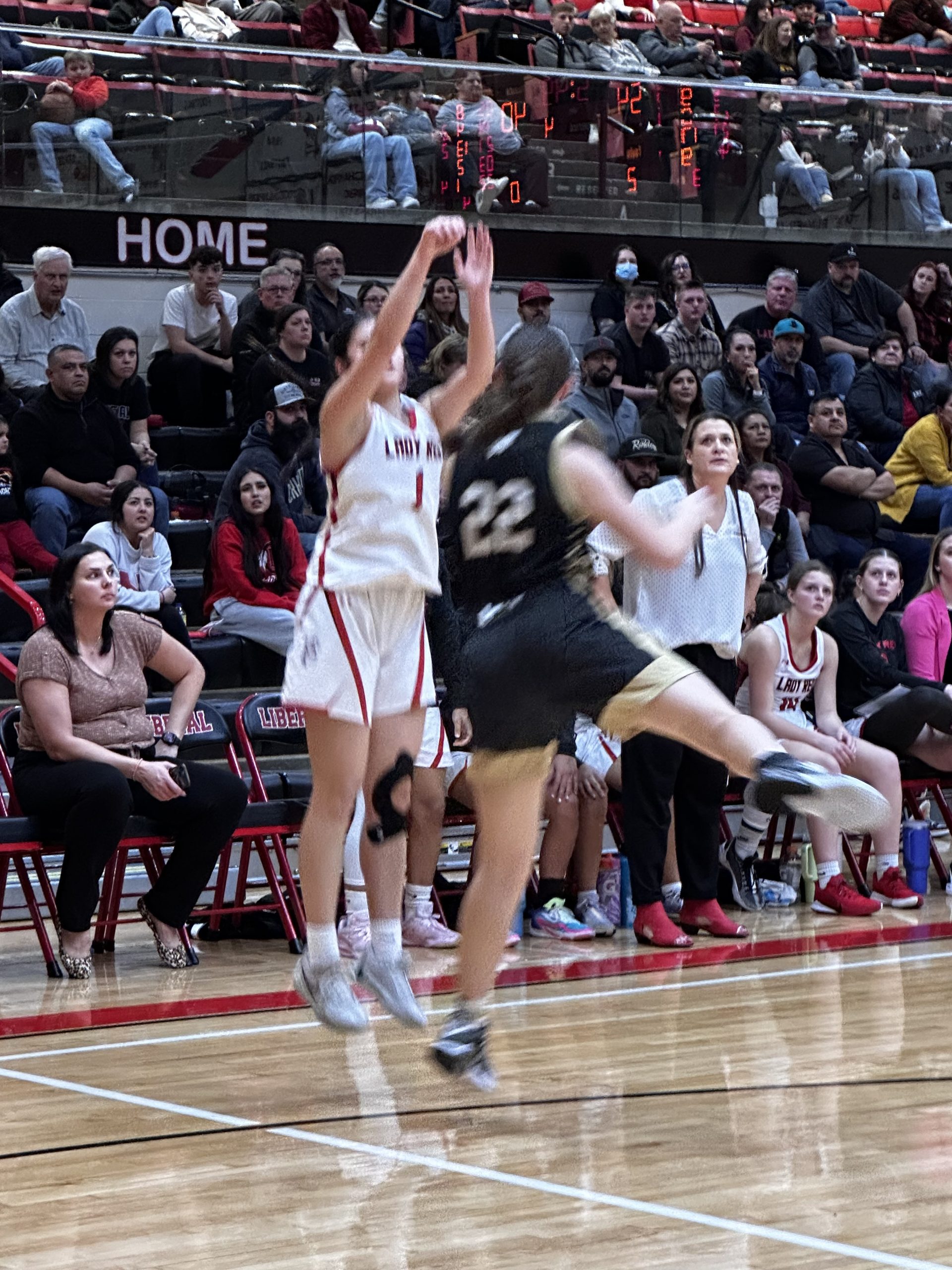 Liberal Girls Begin New Year with Win Over Woodward