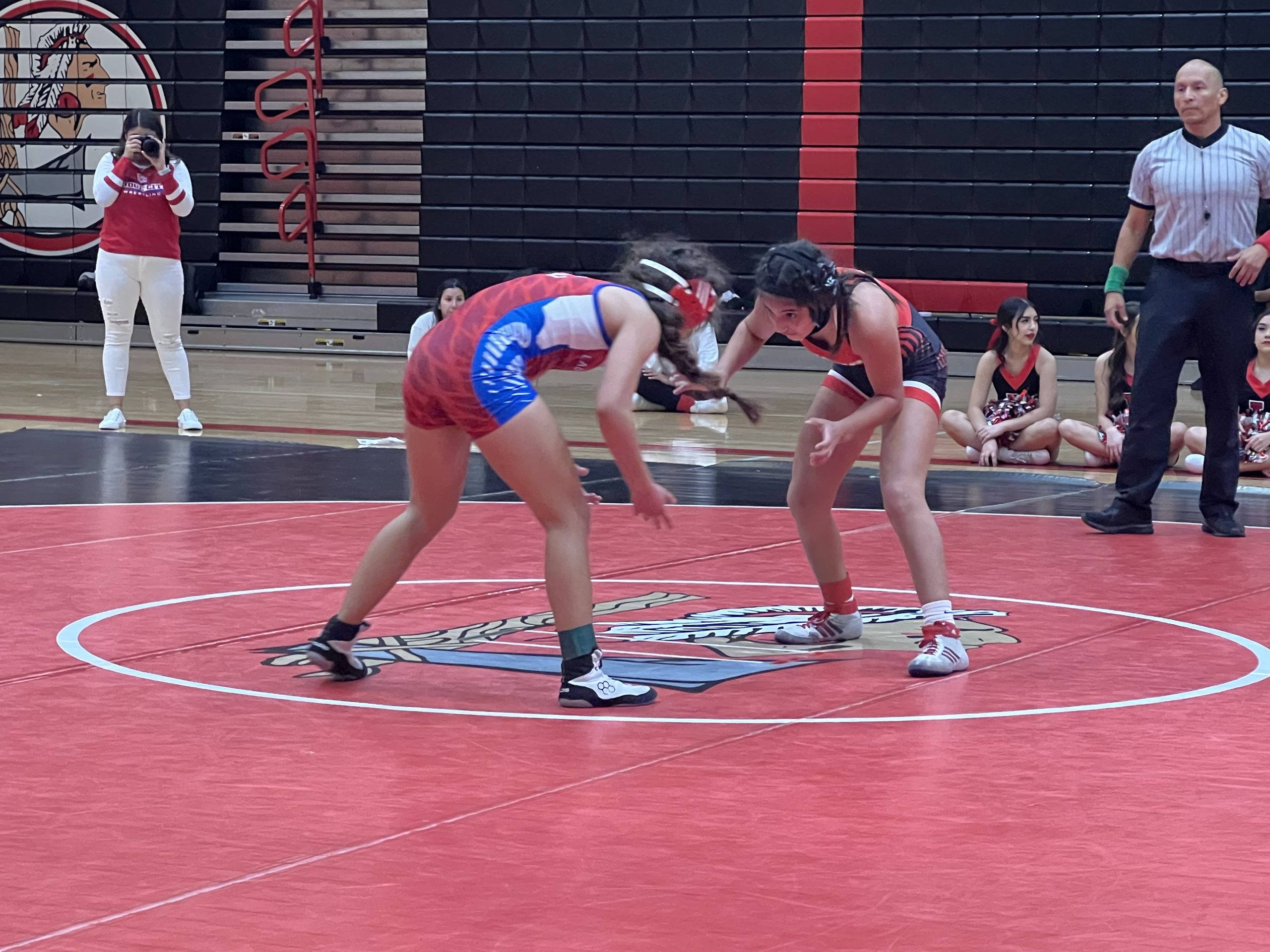 Dodge City Dominates Dual with Redskins