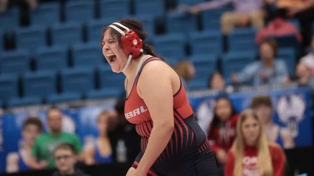 Martinez, Gutierrez, and Figueroa 1st Team All WAC in Girls Wrestling