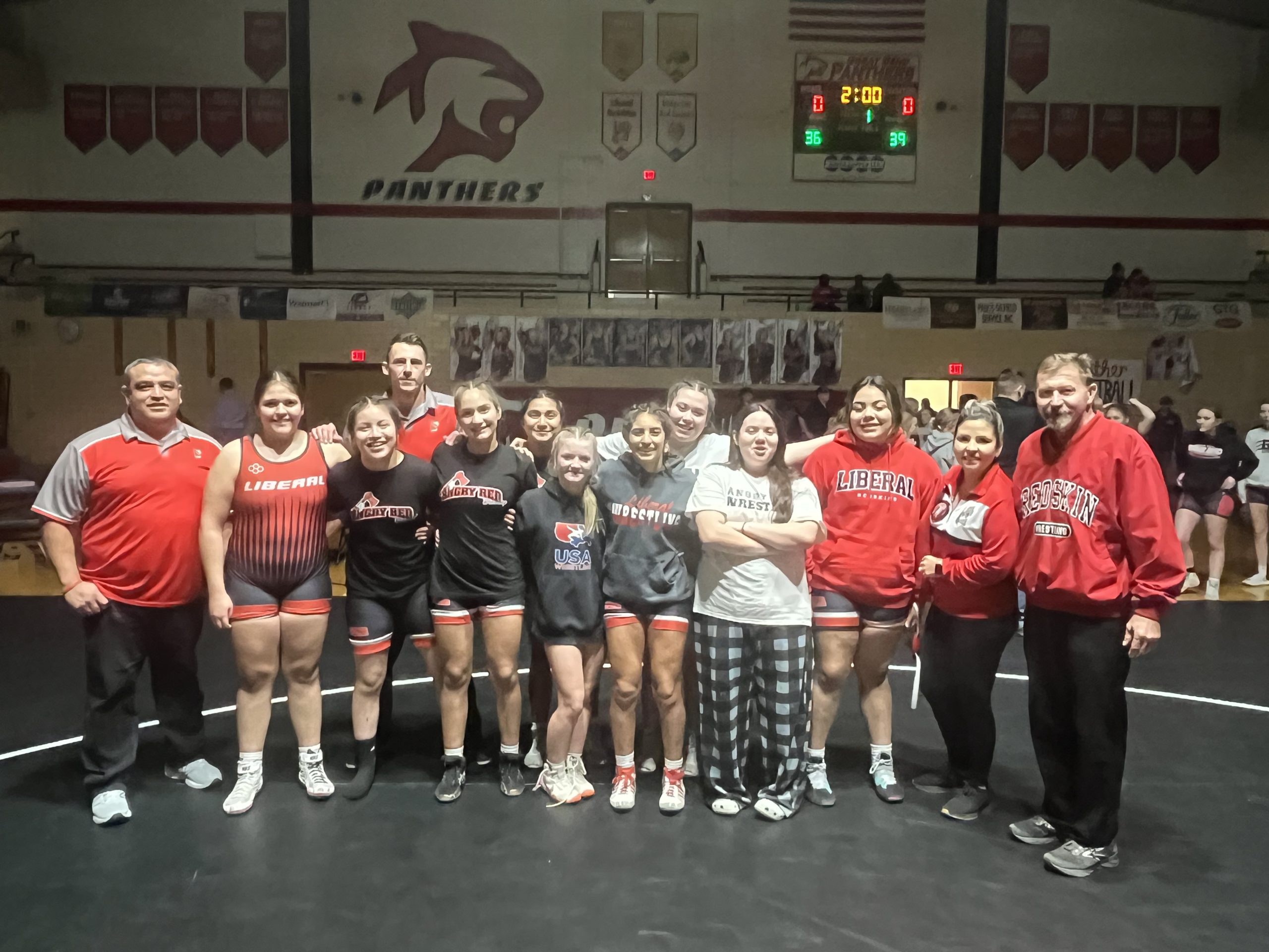 LHS Girls Win First Ever WAC Dual