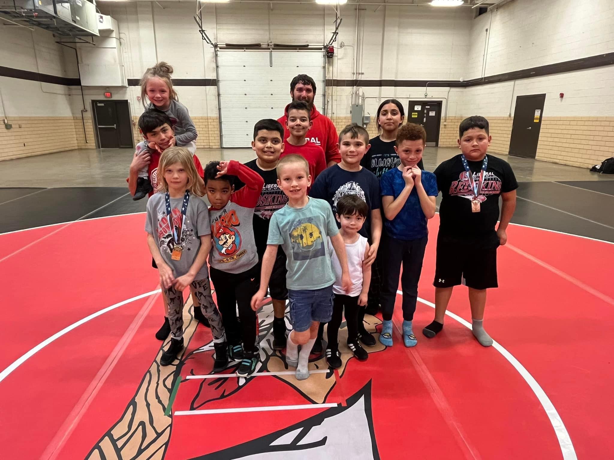 Liberal Wrestling Club Battles in Garden City