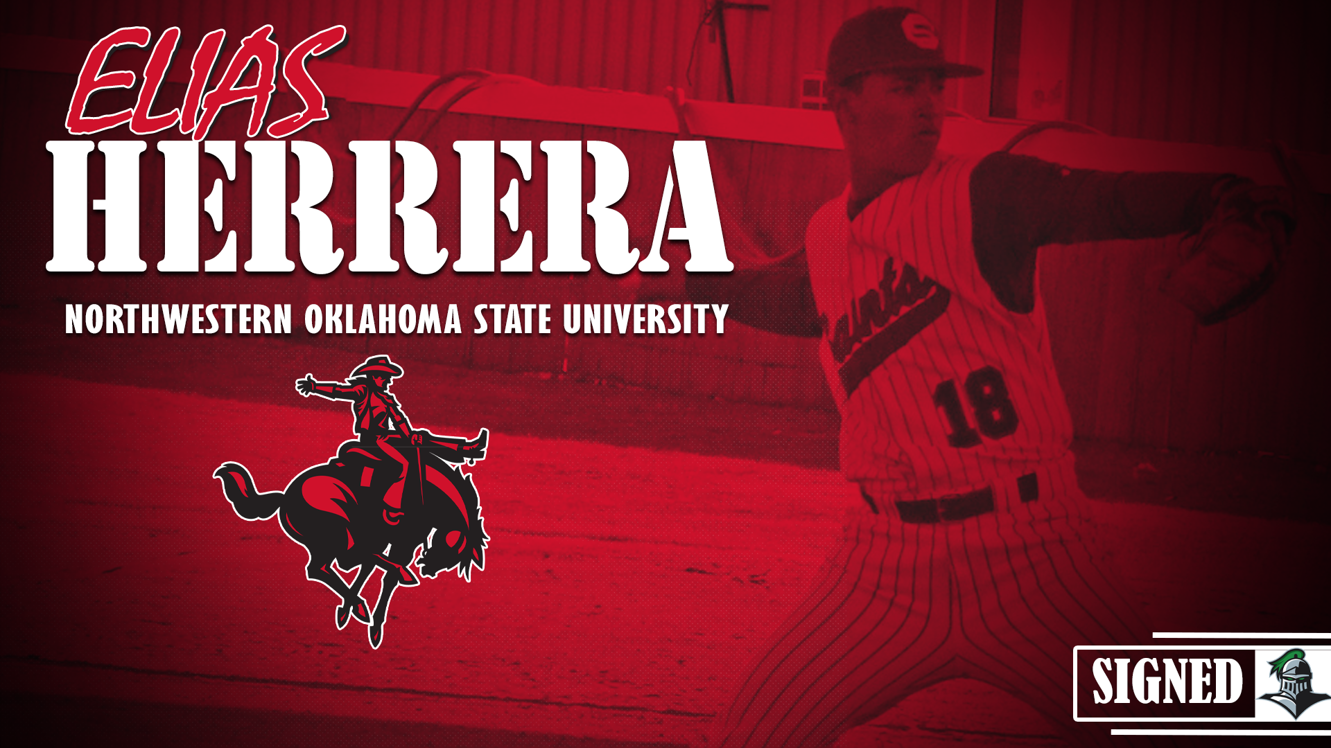 Elias Herrera Signs at Northwestern Oklahoma State