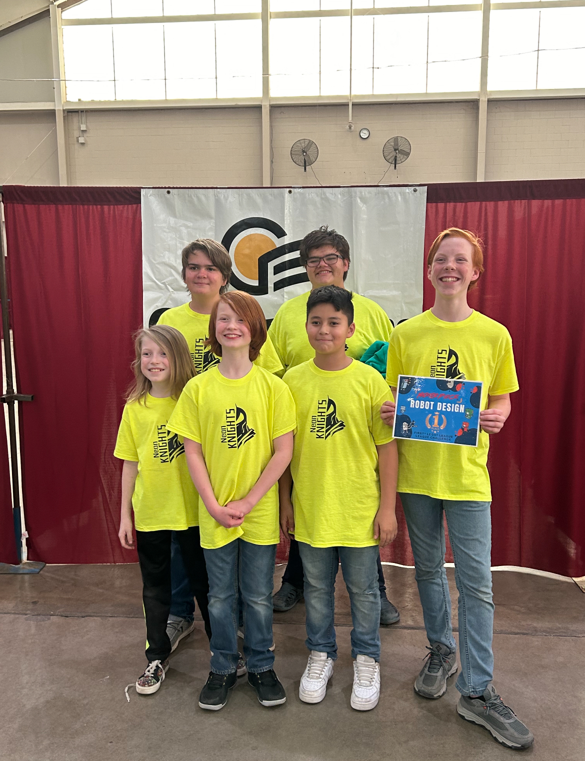 Neon Knights Win 2024 Robotics Championship