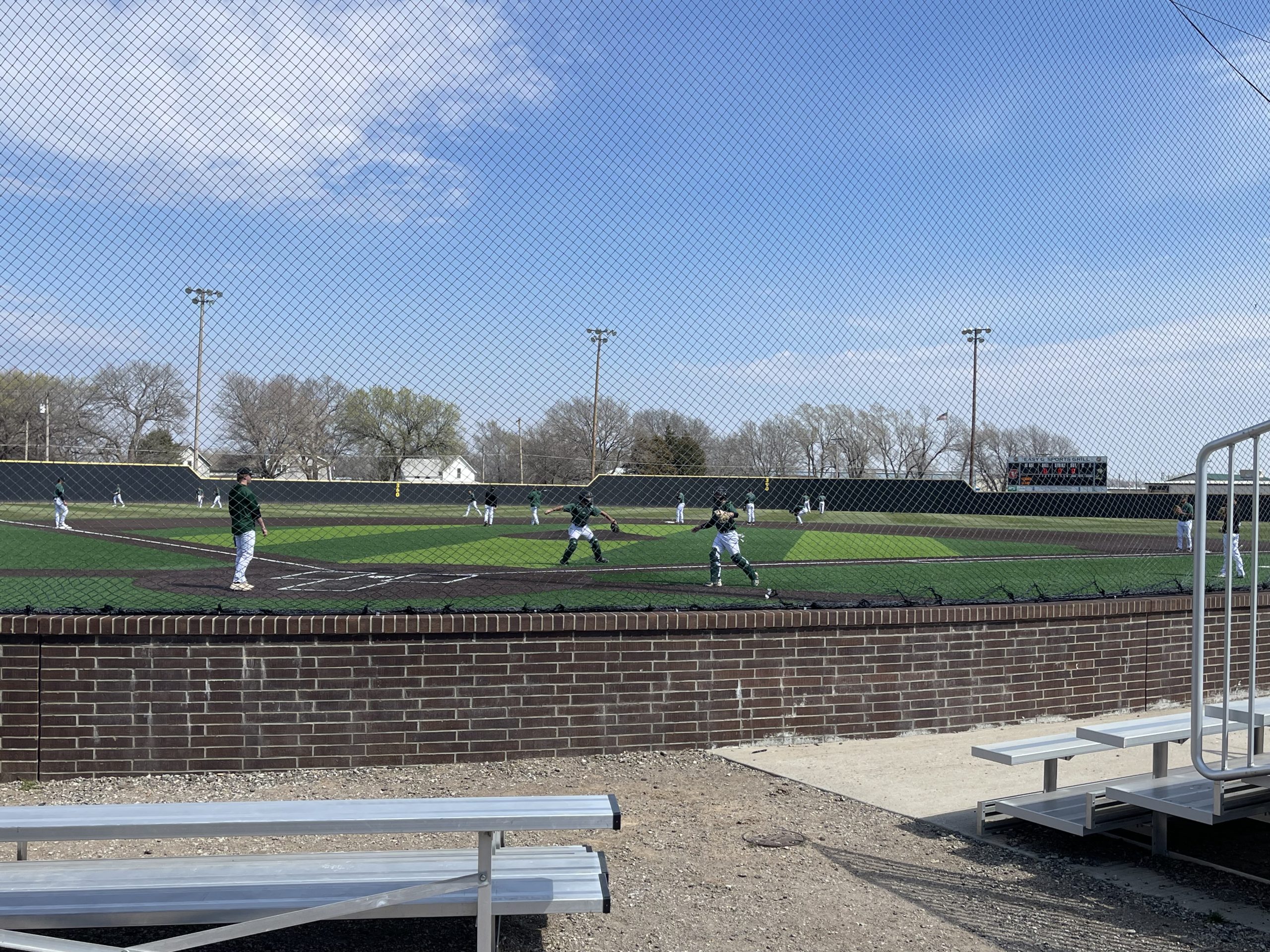 Saints Baseball Hands Cloud their First Jayhawk West Loss