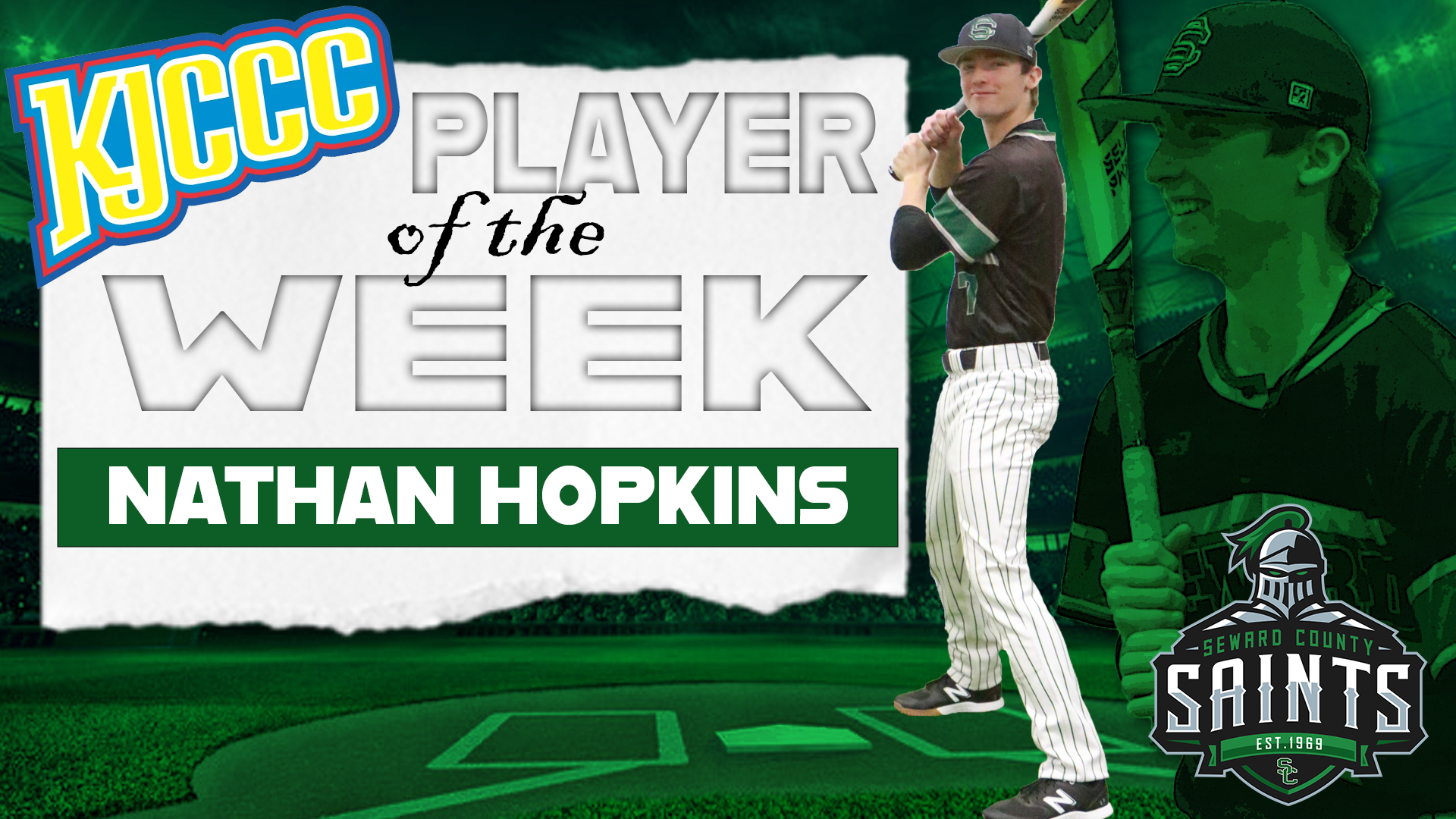 Walk-Off Leads to 2nd Player of the Week Nod for Hopkins