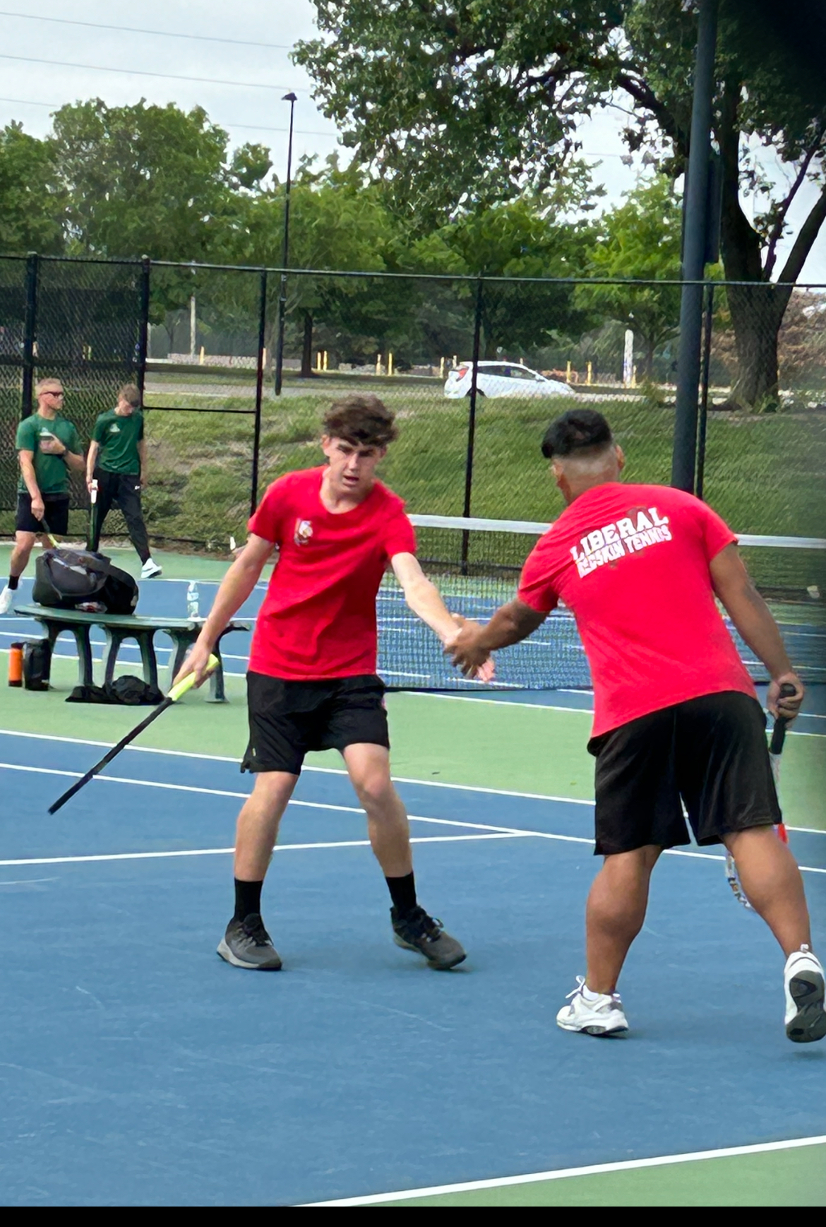 Liberal Sends Both Doubles Teams to State